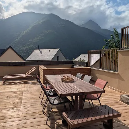 Maison Aur'izon - Mountain View - Petanque Court Alpehytte Guchan
